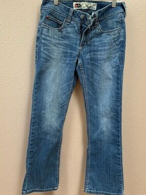 Justin Boots Women’s Light Blue Bootcut Jeans
